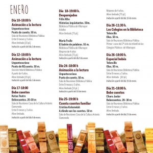 Actividades  Enero