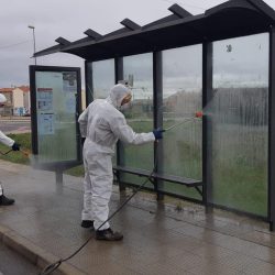 El Ayuntamiento comienza con la desinfección de calles y espacios públicos.