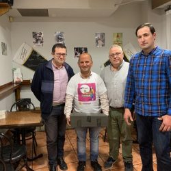 Entrega del lote de productos ibéricos sorteado en los III PREMIOS PORTALVILLAMAYOR