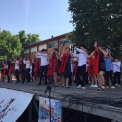 Los colegios de Villamayor, CEIP Piedra de Arte y CEIP Ciudad de l@s Niñ@s participaron en  la XX Edición del Danzar de los Danzares