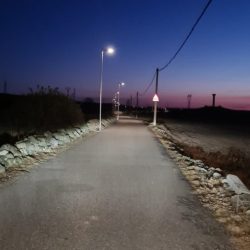 El Camino de La Moral estrena iluminación