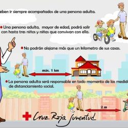 Desplazamiento de menores de 14 años durante el estado de alarma