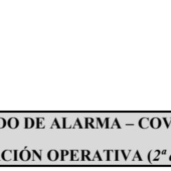 Resumen operativo para la gestión de la crisis sanitaria ocasionada por el COVID-19