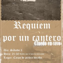 Cluedo en vivo: REQUIEM POR UN CANTERO