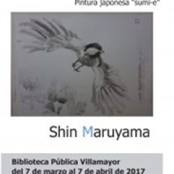 Exposición de pintura japonesa en la Biblioteca Pública