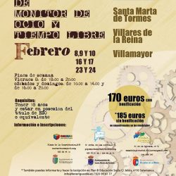 YA PUEDES SACARTE EL TITULO DE MONITOR DE OCIO Y TIEMPO LIBRE A TRAVÉS DE CASJUVI