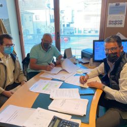 La Asociación Virgen de los Remedios de Villamayor un año más firma un Convenio con el Ayuntamiento para seguir siendo referente de la información en el municipio