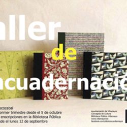 TALLER DE ENCUADERNACION
