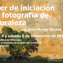 Taller de iniciación a la fotografía de naturaleza