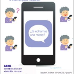 Formación para Mayores en el uso de dispositivos móviles e internet.