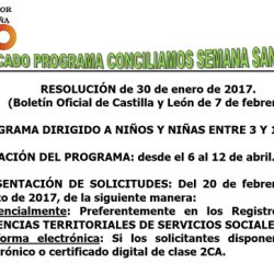 «CONCILIAMOS SEMANA SANTA 2017»