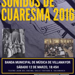 SONIDOS DE CUARESMA 2016