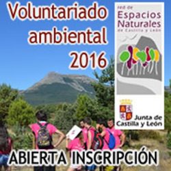Programa de voluntariado ambiental en Espacios Naturales de Castilla y León